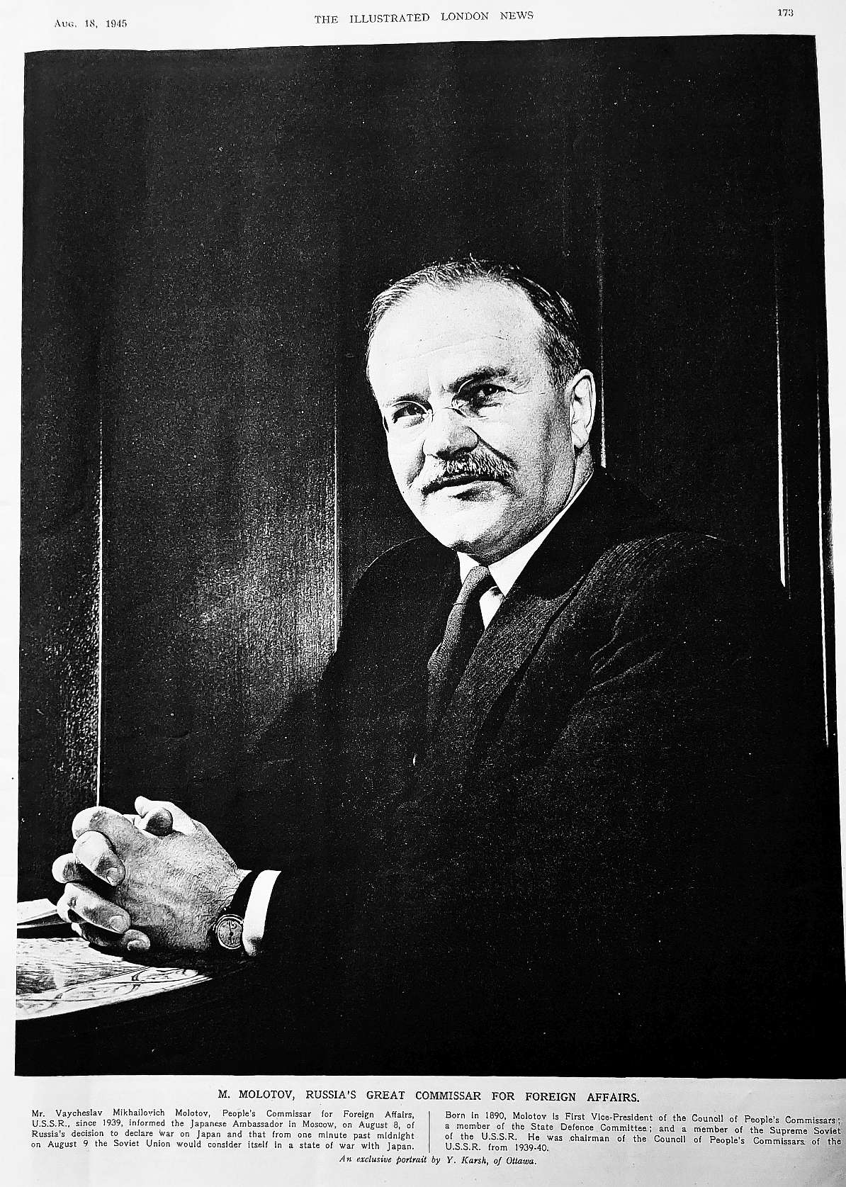 1945 Mr Molotov